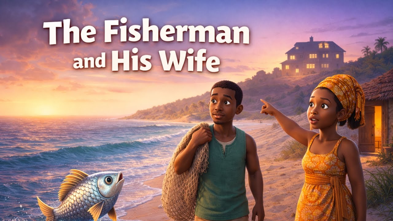 The Fisherman and His Wife 🎣 | Kids Bedtime Story | Oma’s Story Nook Jr.