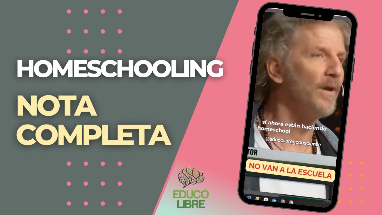 Homeschooling nota completa de canal 9 . Facundo Arana