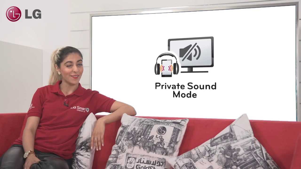 LG Audio - Private Sound Mode