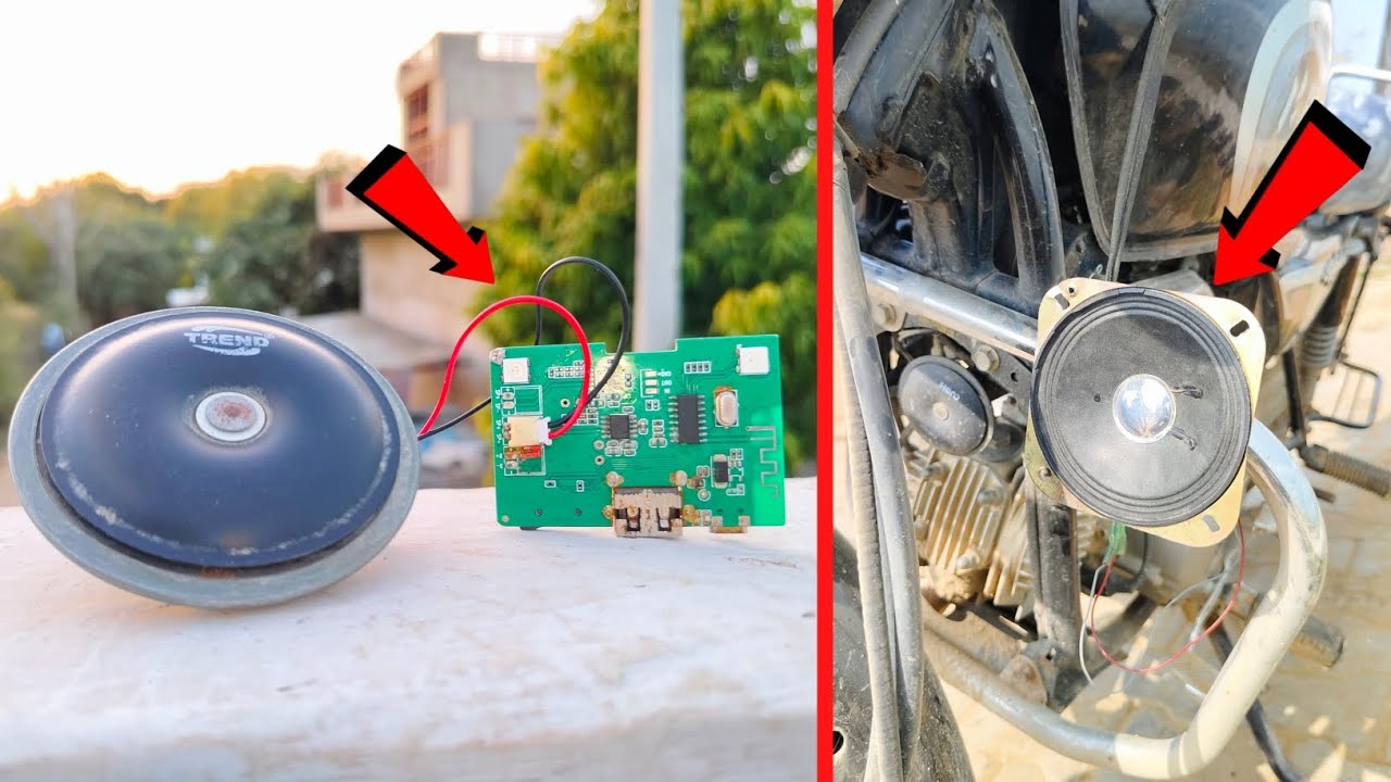 Bike main Speaker Laga Diya 😲 ! और एमप्लीफायर में हो Horn लगा दिया 🤯 ?