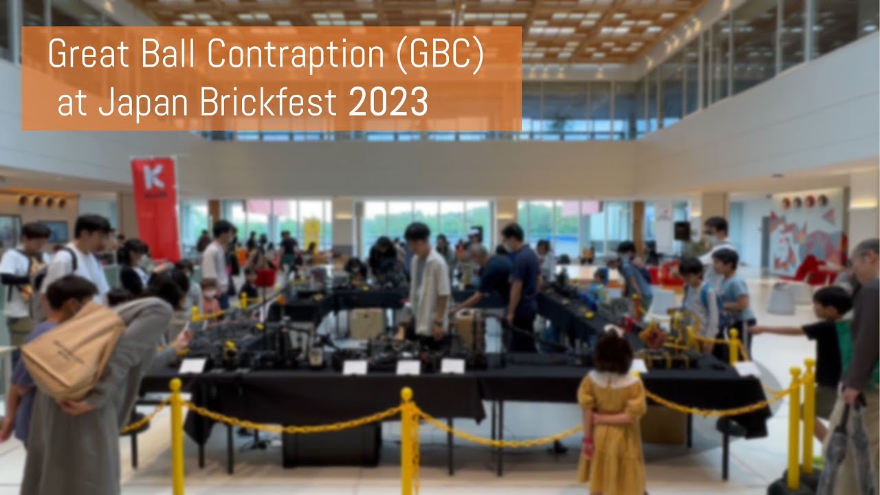 Great Ball Contraption (GBC) at Japan Brickfest 2023