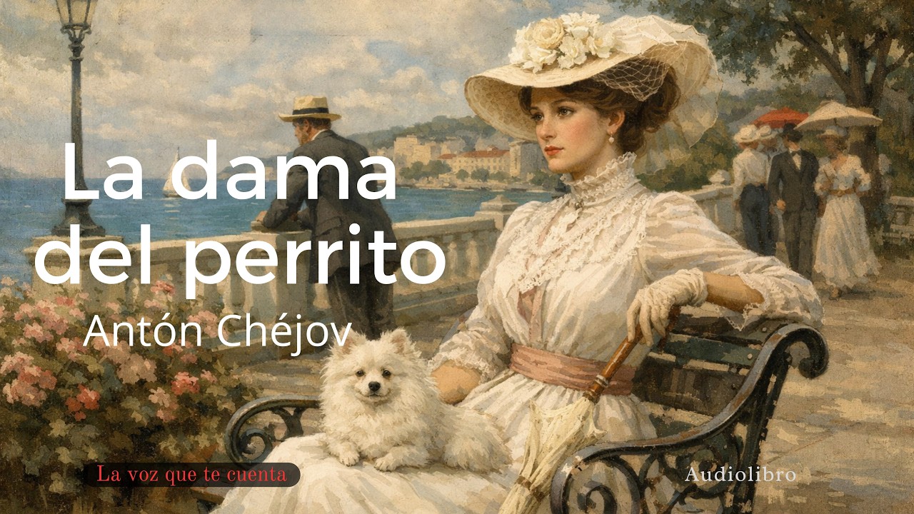 La dama del perrito de Antón Chéjov | Audiolibro completo en español | Voz humana real