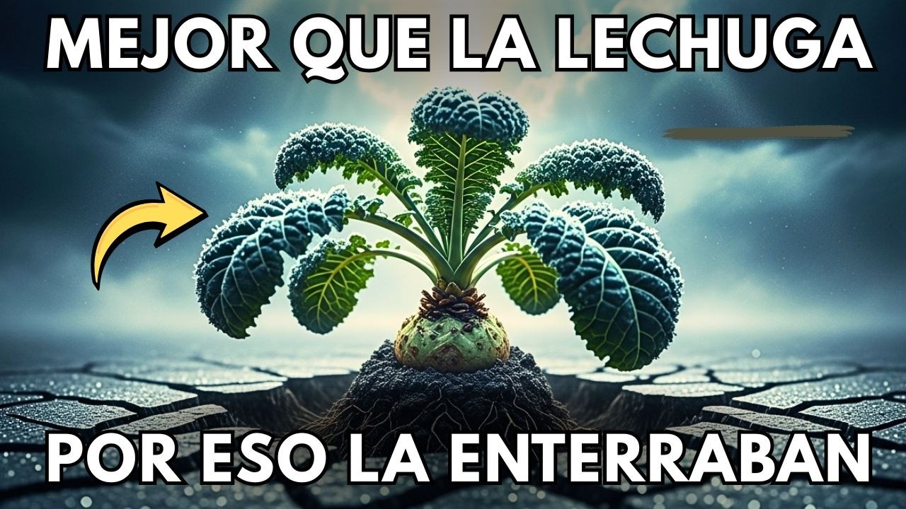 Mejor que la lechuga. Planta una vez, cosecha sin parar, incluso en invierno. Por eso la enterraban