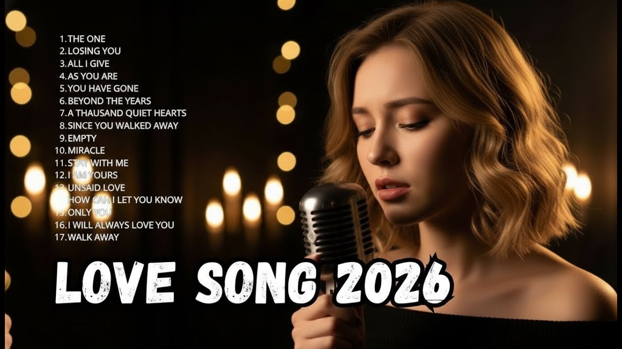 🎵New 2026 Love Song 🎵| Easy Listening Song | Romantic & Beautiful Ballads Song | english songs