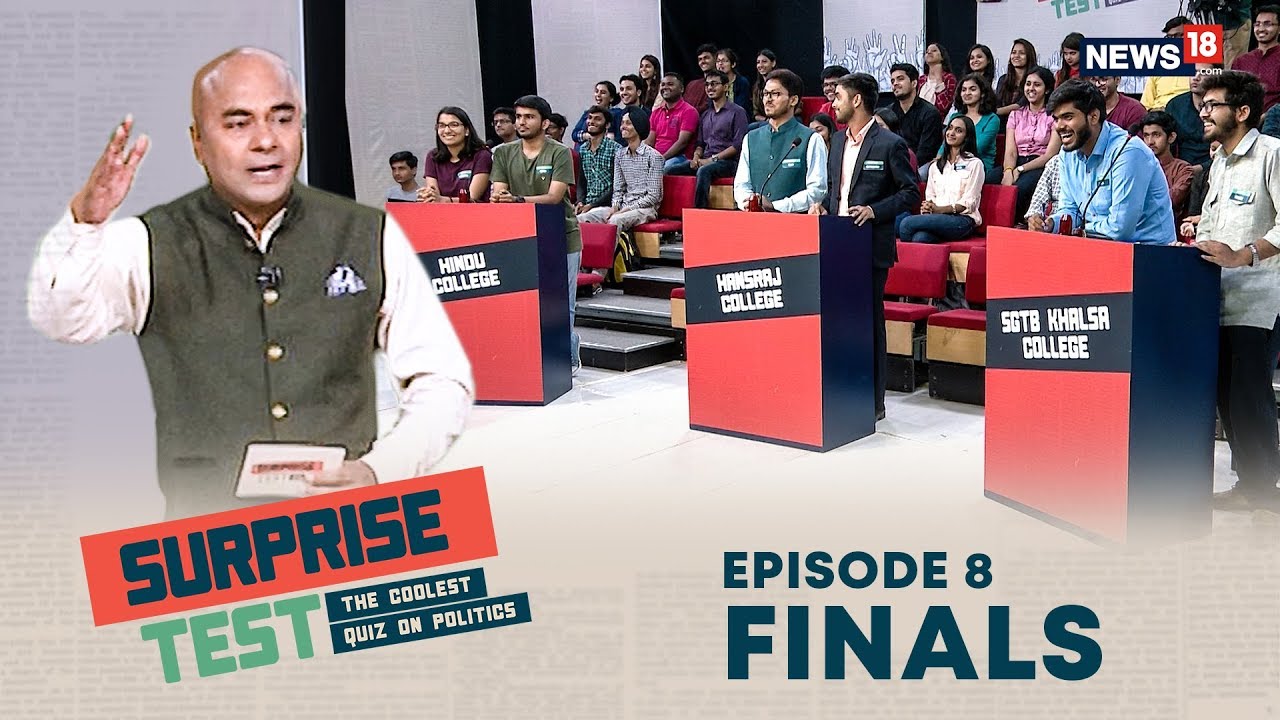 Surprise Test – The Coolest Quiz on Politics | Ep 08 | The Final Showdown