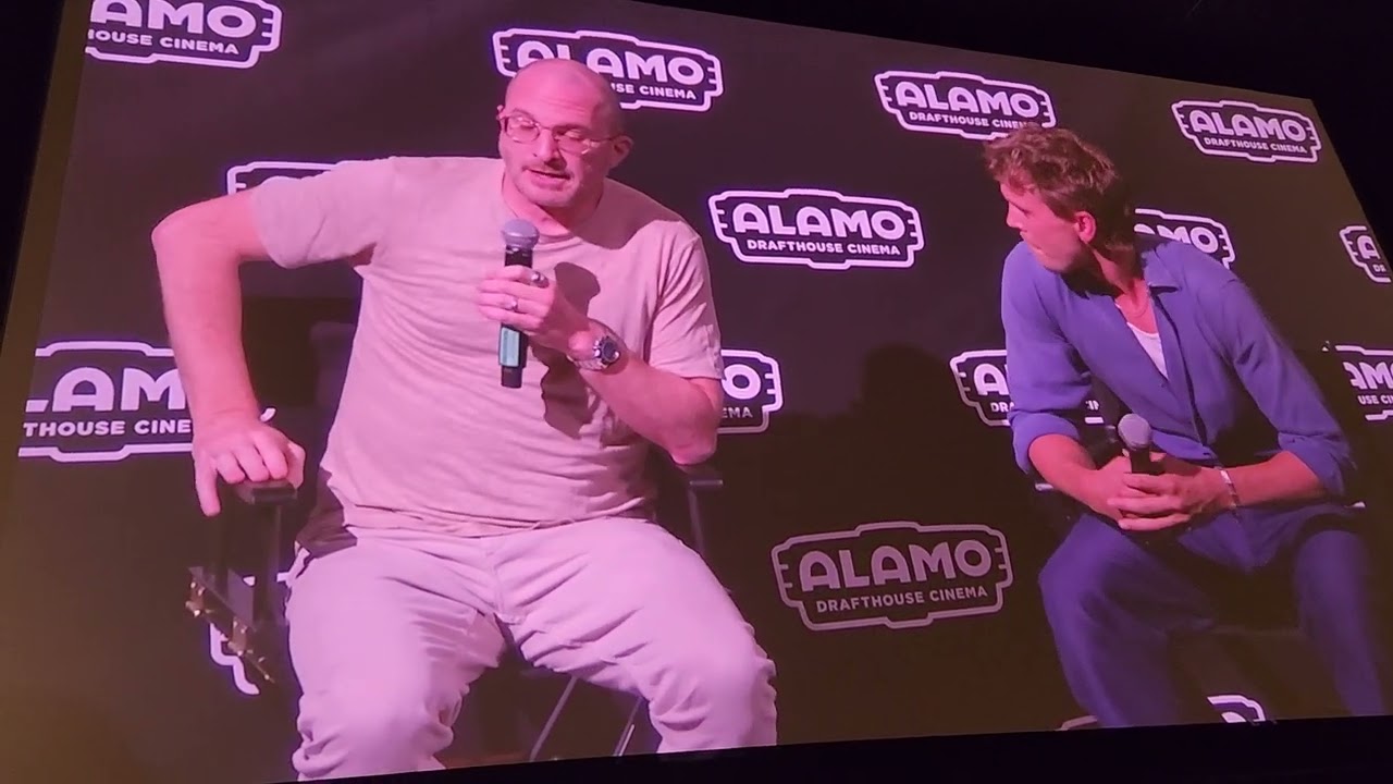 CAUGHT STEALING - Austin Butler, Darren Aronofsky, with Matthew McConaughey