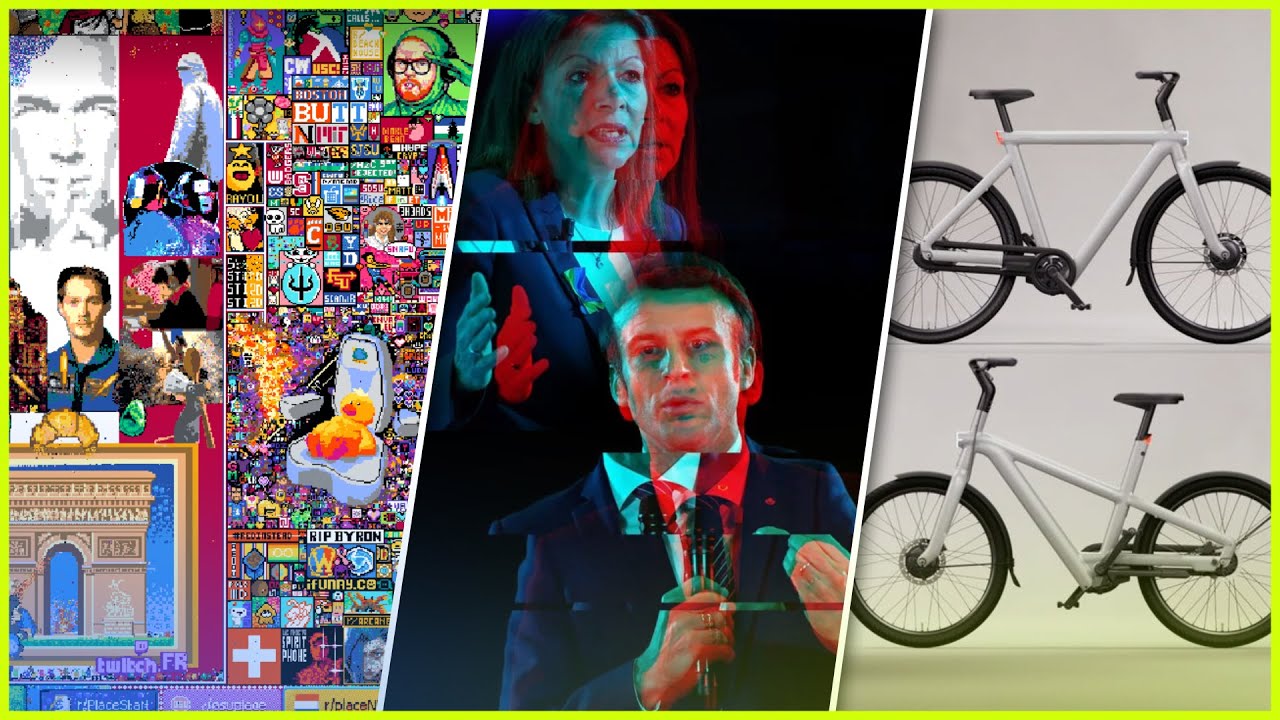 Pr&eacute;sidentielles num&eacute;riques, Van Moof, r/place... L'Hebdo des Nums [semaine du 04/04/2022]
