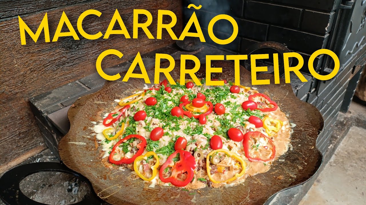 MACARRÃO MINEIRO CARRETEIRO NO DISCÃO!