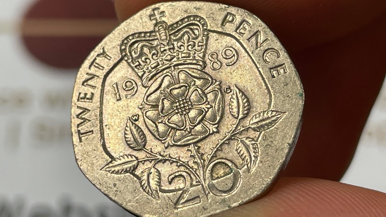1989 United Kingdom 20 Pence Coin &bull;&nbsp;Values, Information, Mintage, History, and More