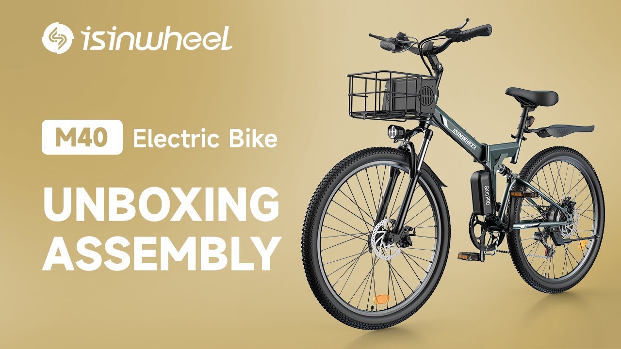 Unboxing| isinwheelM40 Foldable Ebike