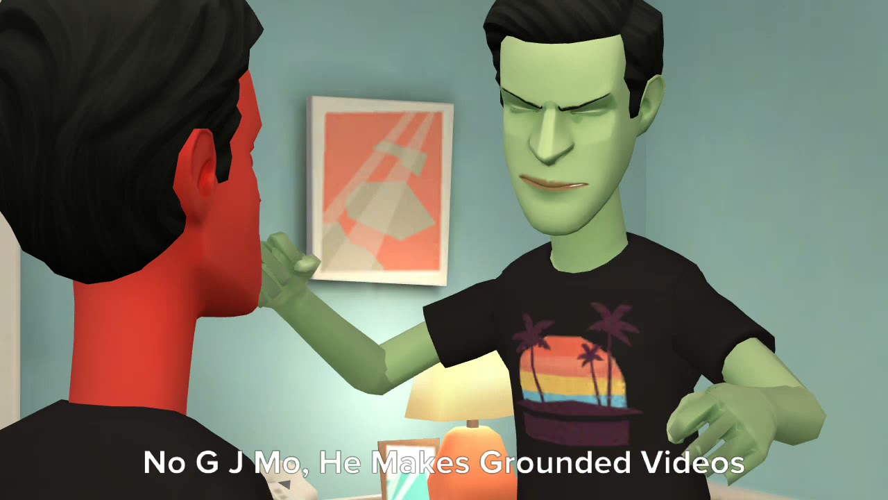 Blackboard Evil Gummy Bear Says Yes GJ Mo/Grounded