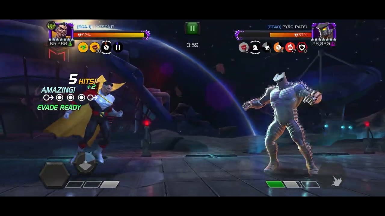 Watson13- S60 War 3: Count Nefaria vs 32 The Destroyer