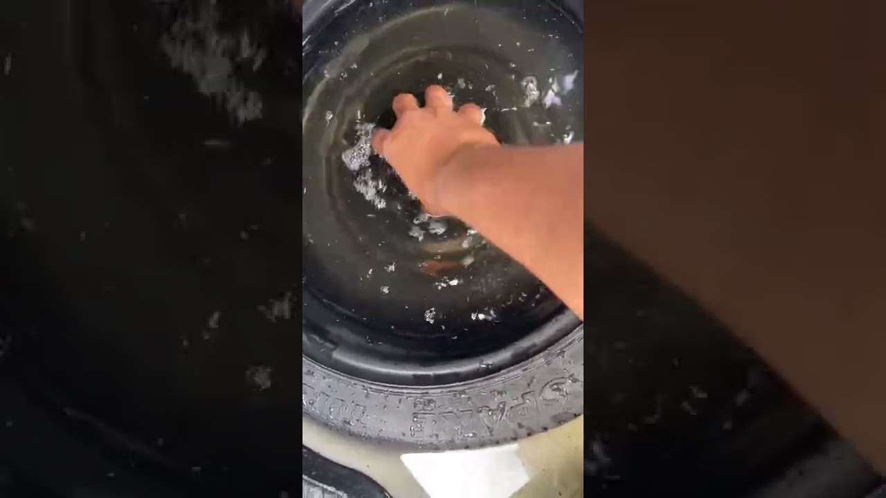 Water fall asmr Mazda 6 trunk drain