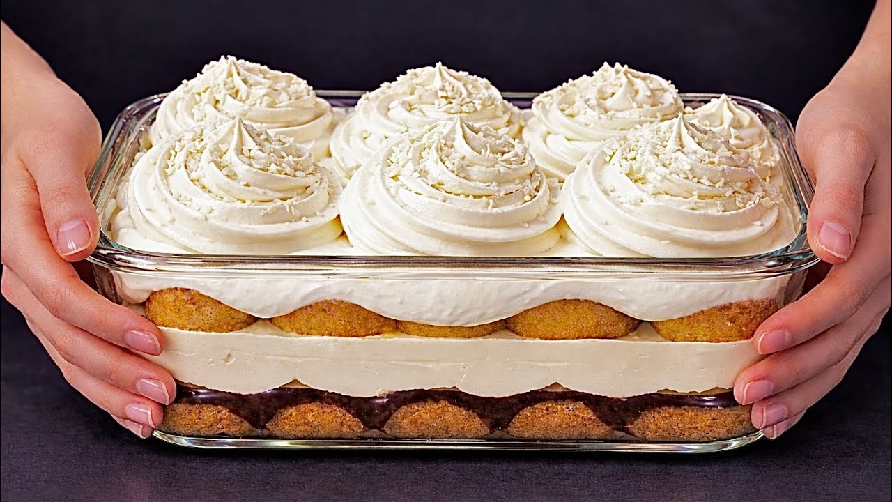 ❗🍰 Italienisches Dessert in 10 Minuten! 🍋🍍 Zitrone und Ananas – ohne Backen und Gelatine!