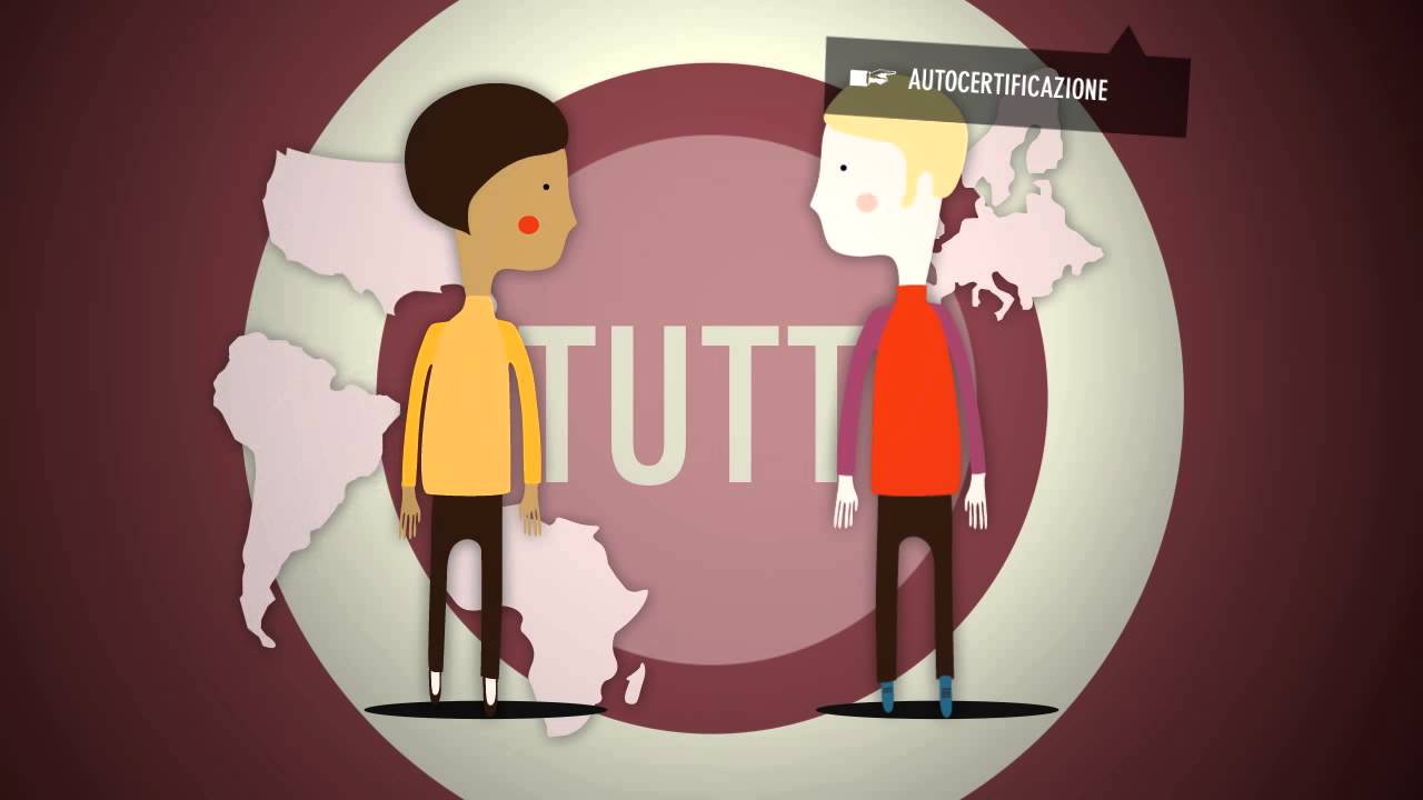 Autocertificazione anagrafiche