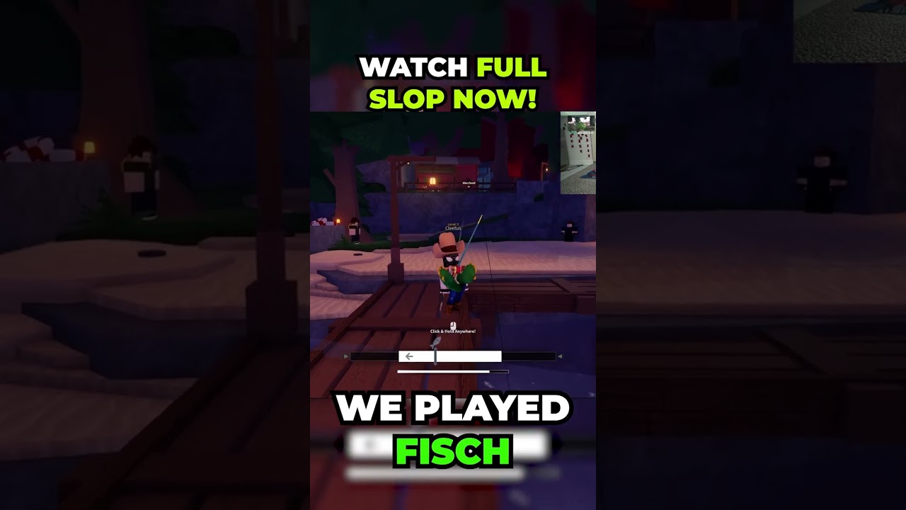 I FOUND A GLITCH TO INSTANT FISH IN ROBLOX FISCH! #roblox #shorts #fisch