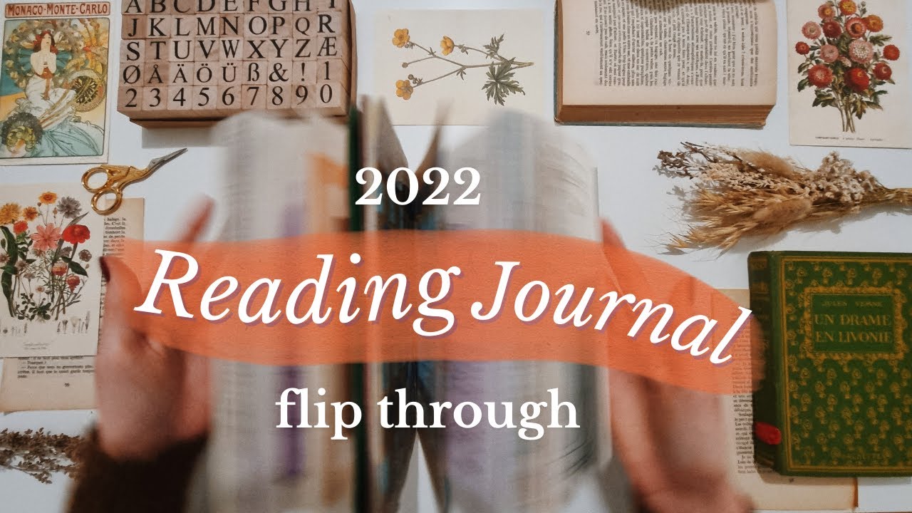 All the book journal spreads I made in 2022 + reading reflections | reading journal flip through