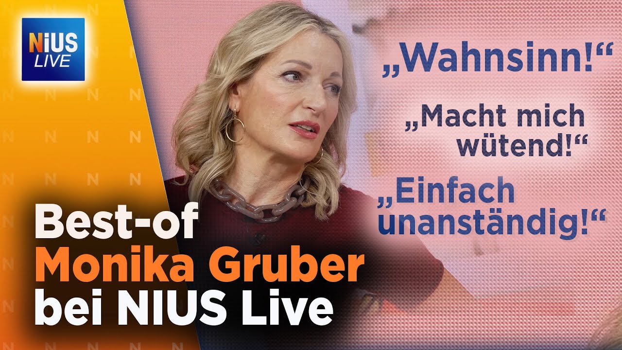 Monika Gruber über Wirtschaftskrise, Migration und Islamisierung | NIUS Live vom 01. Oktober 2025