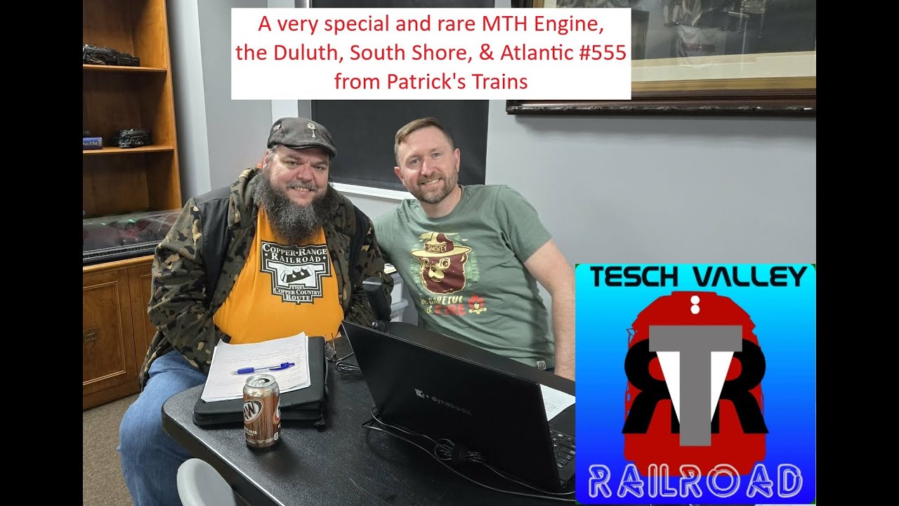 A Very Limited Custom Run MTH Duluth, South Shore, & Atlantic #555 Equipped With My Voice!