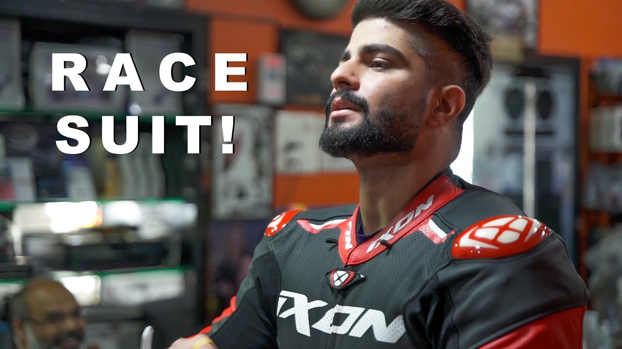 My First Race Suit | Race Suit Shopping | Ixon Vortex 2 | Superbike One Piece Leather Suit 🔥💯