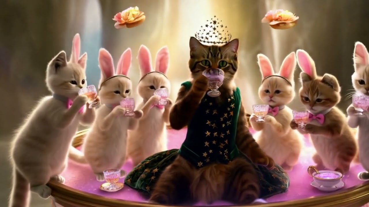 🧚&zwj;♀️🐱🔮🌈🐈 Tales of Fantasy Cats 🐾 Cute & Loving Cats ✨ AI Cat Therapy 🐾✨@Awwimals