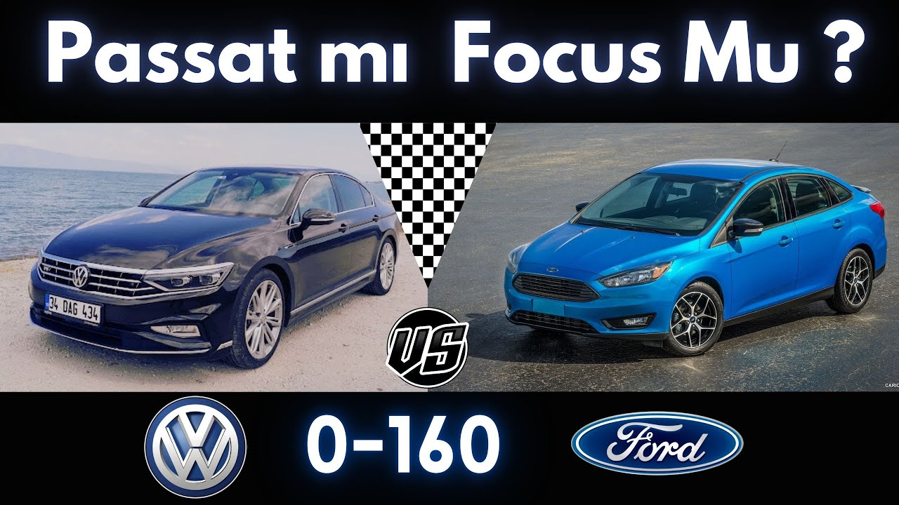 Ford Focus Karşısında Volkswagen Passat Hız Testi Yarışı 0-100 #vwpassat