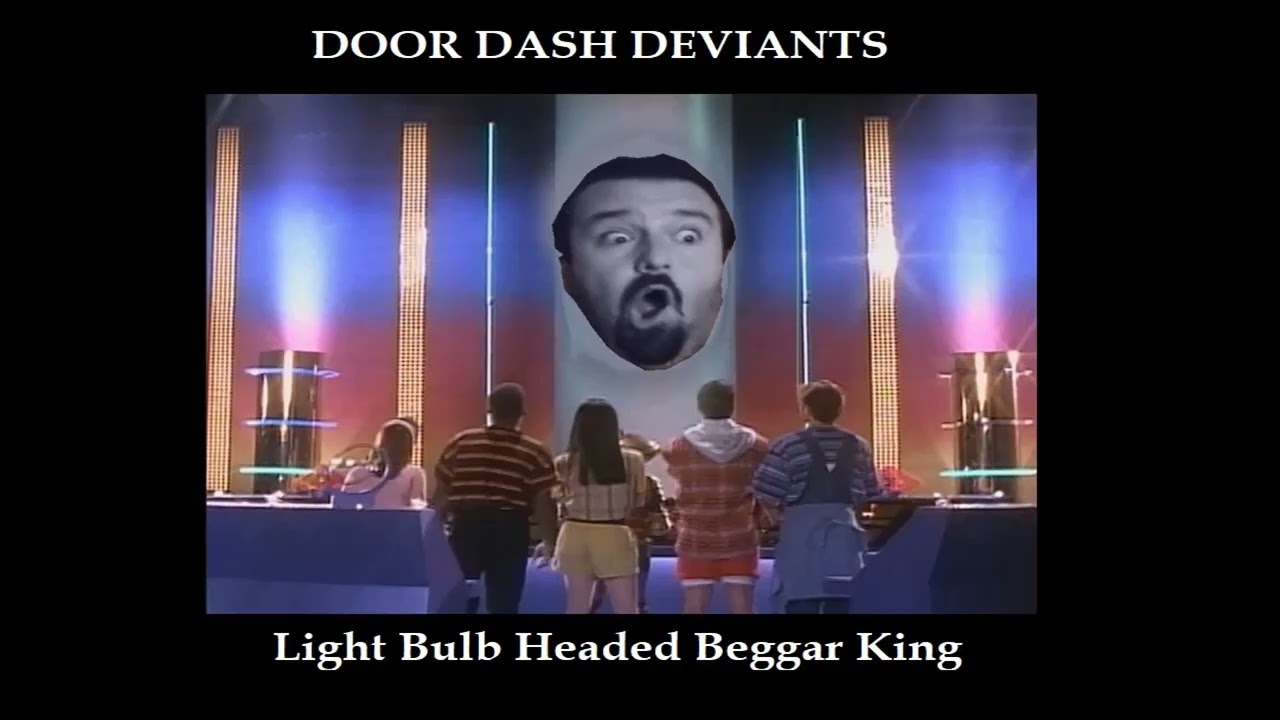 Door Dash Deviants - Light Bulb Headed Beggar King