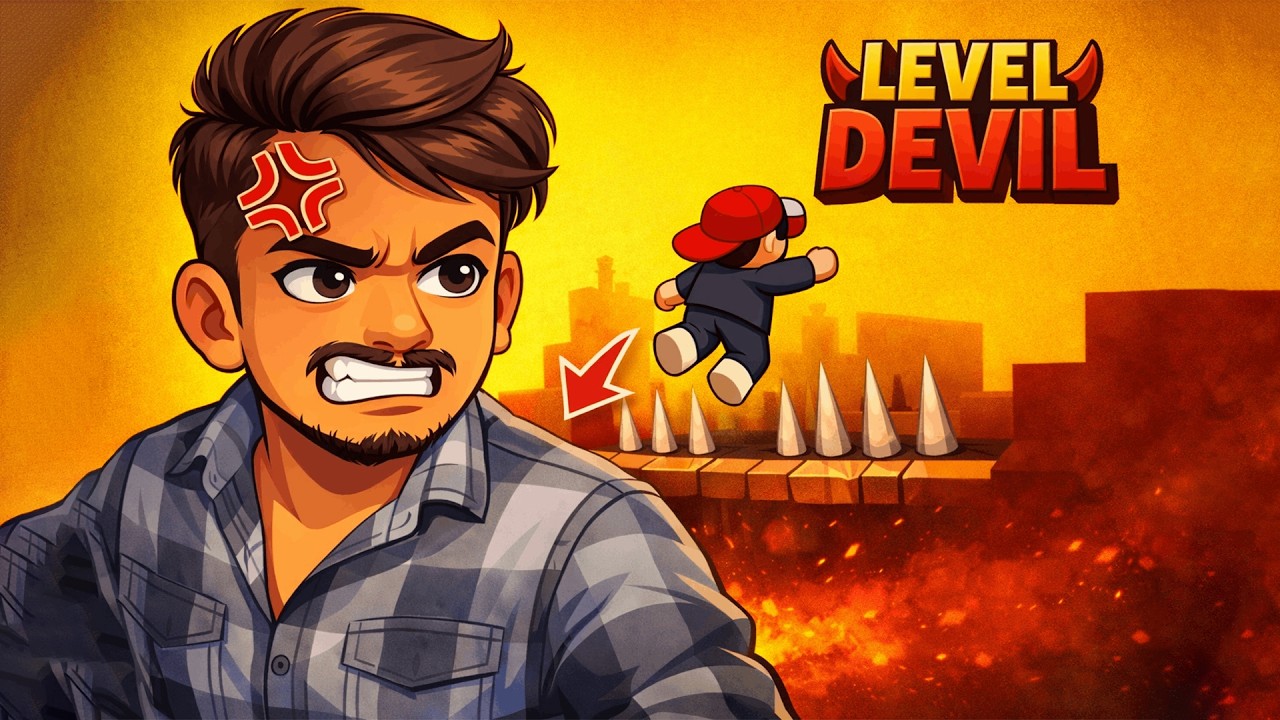 Playing the BEST WORST Game Ever!! #leveldevil #rage