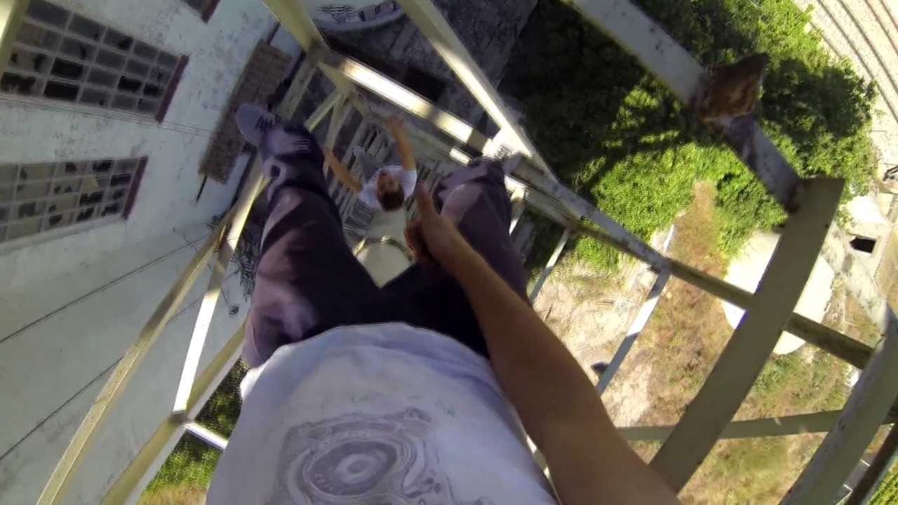 POV Crane Climbing in Lleida - Go Pro HD Hero 3