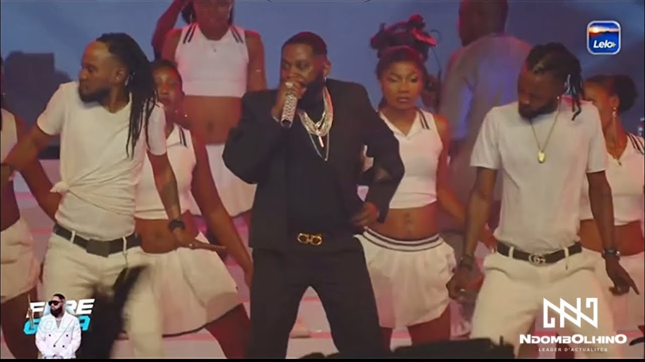 FERRE GOLA  Generique Code 16 Concert live Échangeur kinshasa 🔵🟡🔴