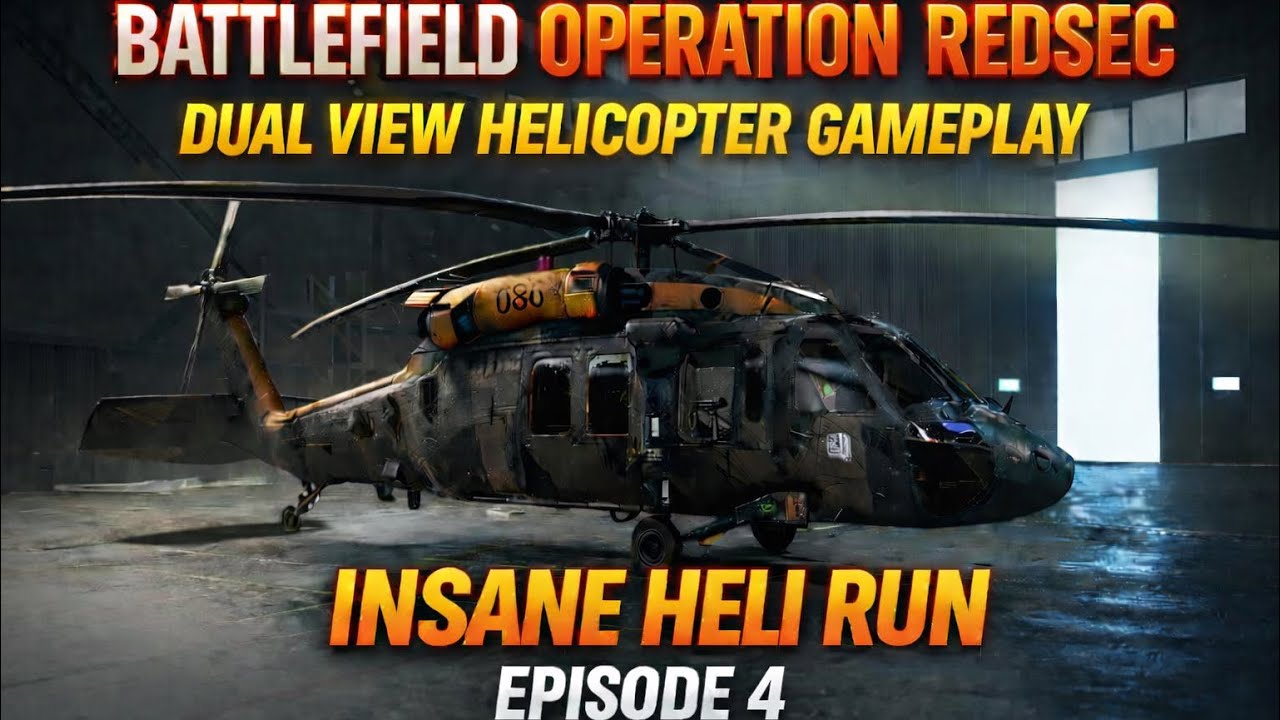 Battlefield 6 Aerial Chaos | Split-Screen Blackhawk POV