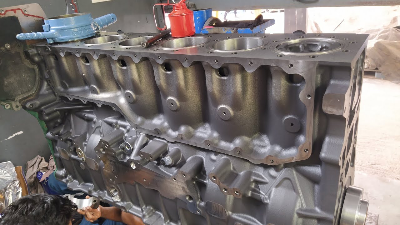 Volvo engine repair || D13K engine overhauling || Volvo trucks Engine Full video @highlight
