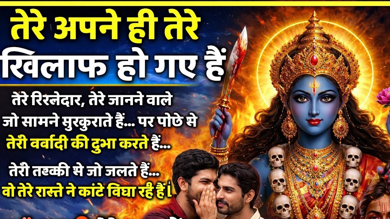 जब अपनों ने साज़िश रची… तब माँ काली ने दिया प्रचंड वचन – डर मत मेरे बच्चे!” 🔥