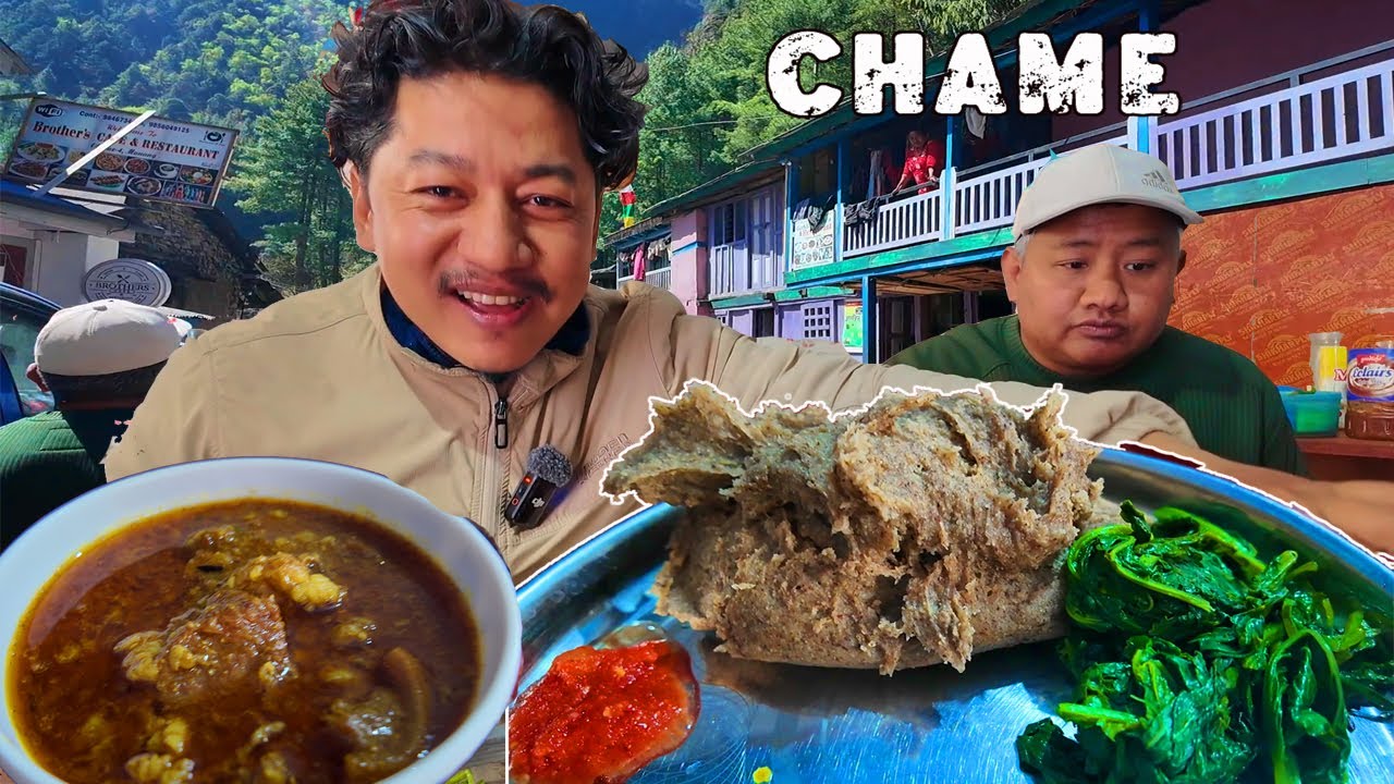Chame bajar ko Best Fapar ko Dhido with khasi ko Masu