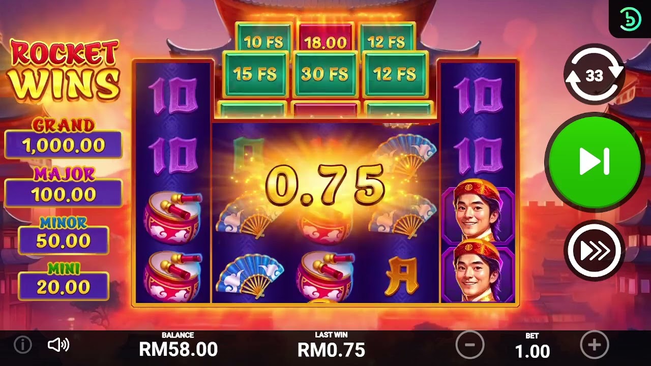 Rocket Wins Slot &ndash; Free Spin Trigger Test, Unique Gameplay | Online Pokie Review (Sugar96)