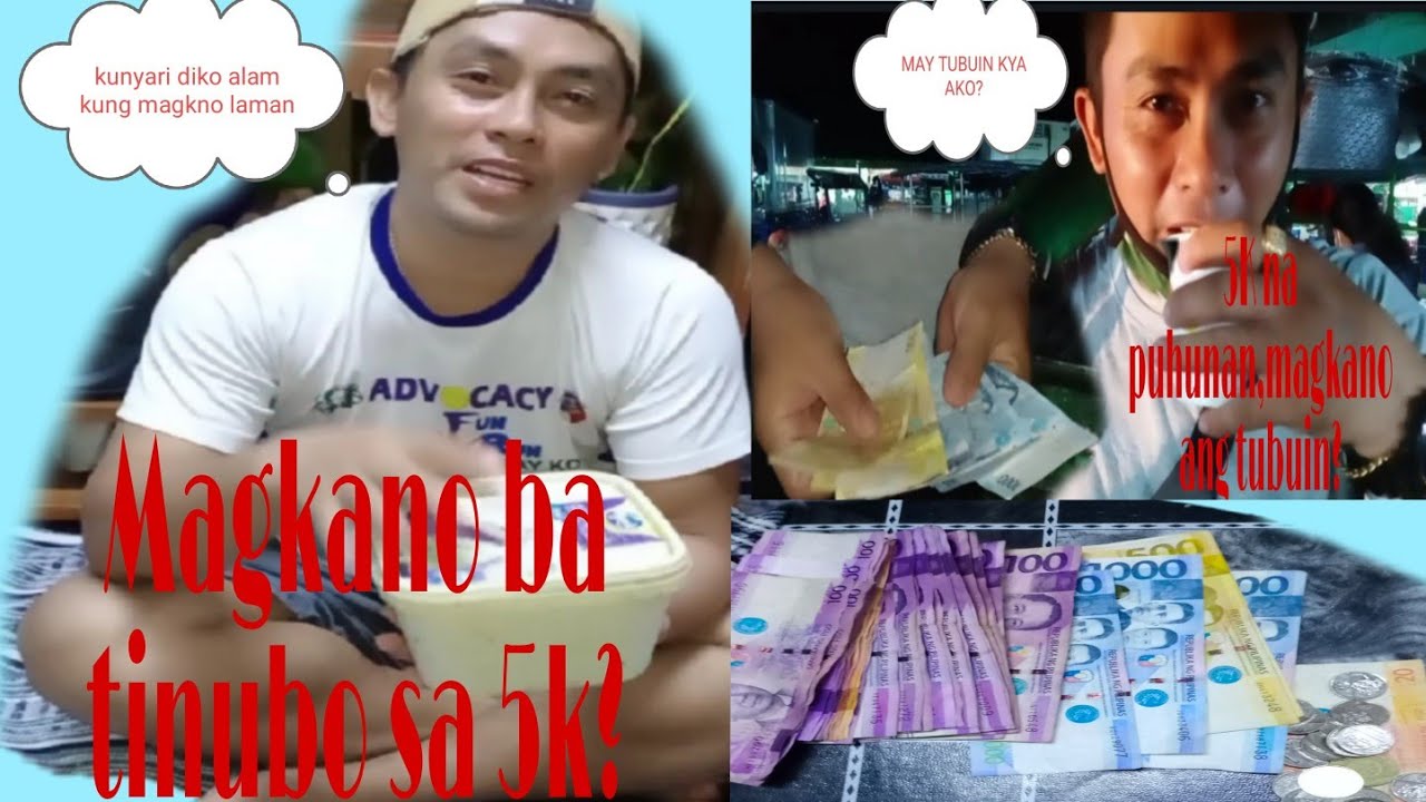 MAGKANU ANG TINUBO NG 5K NA PUHUNAN?part 2 /SIMPLY JAG