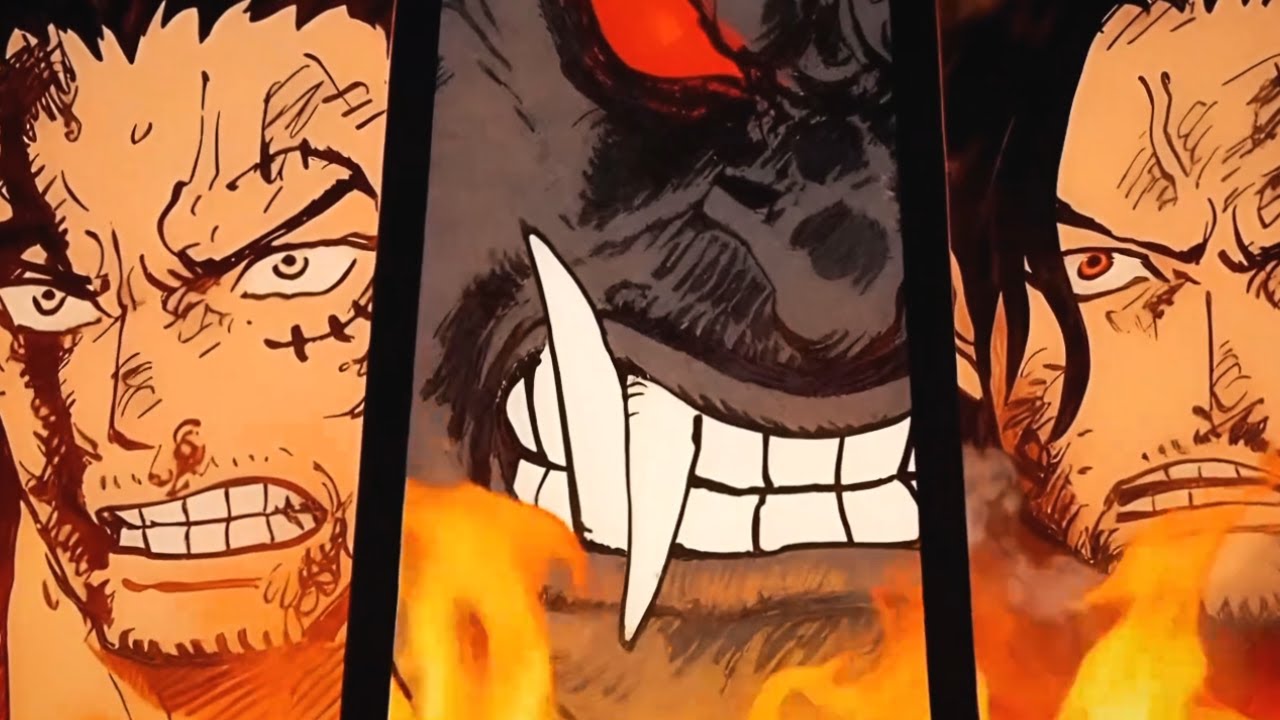 Xebec vs Roger and Garp! Full Fight Animation - One Piece 1165