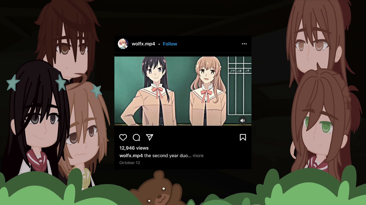 Bloom Into You react to ? // Part 1/? // Gacha Club