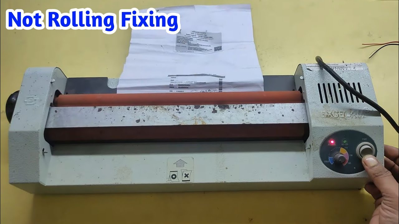 How to Repair Lamination machine Rolling Problem full guide