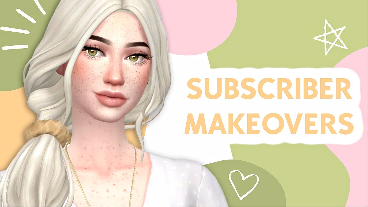 I GAVE YOUR SIMS MAKEOVERS 😍 and wow they are stunning!
