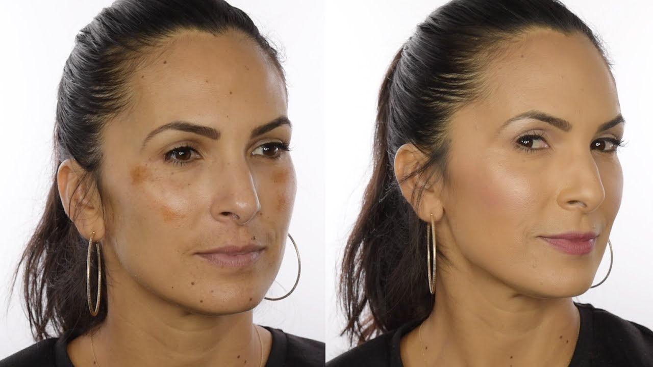 Full Coverage Makeup for Melasma / Dark Spots in One Step - Youngblood Mineral Cosmetics