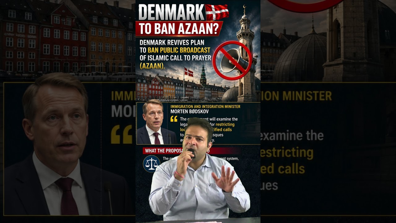 Azaan Ban in Denmark? Is Europe Heading in the Wrong Direction? #denmark #azaan #islamic #muslim