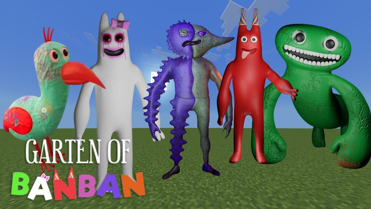 MINECRAFT Garten of BanBan 4 ADD-ON