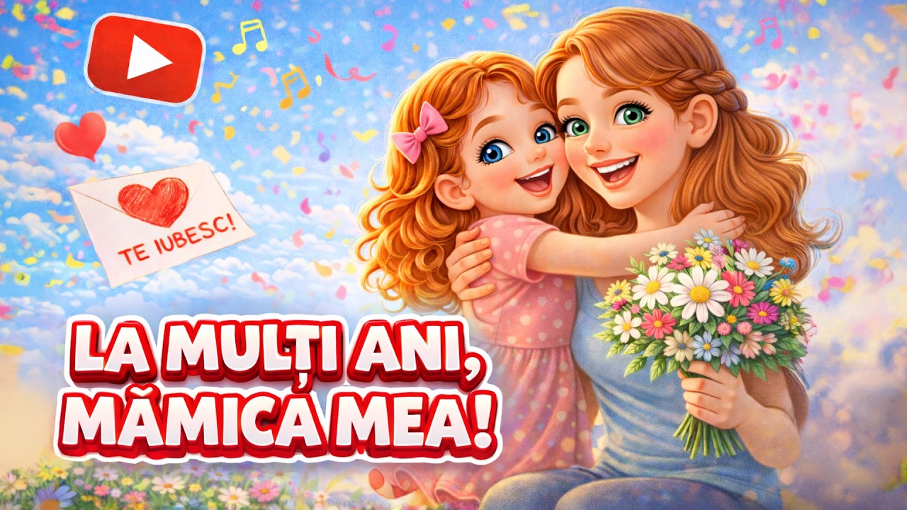 💐 La mulți ani, mămica mea! ❤️ Cel mai frumos cântec pentru mama | 8 Martie | Cântece pentru copii