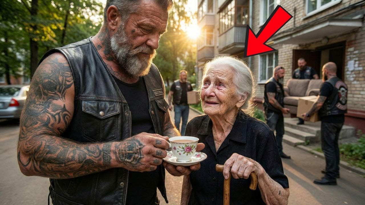 “100-Year-Old Woman Whispered ‘I’m Scared’ — 156 Bikers Moved Her Furniture”