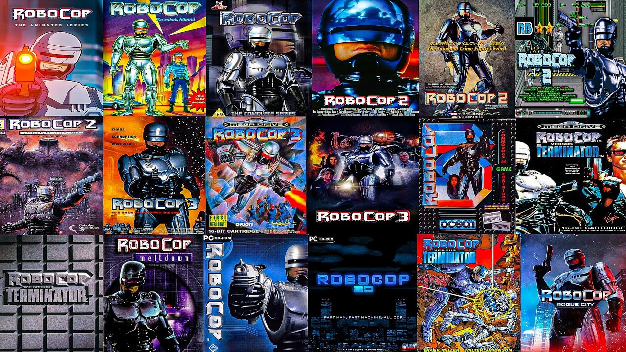 The Evolution of ROBOCOP Games (1988-2023)