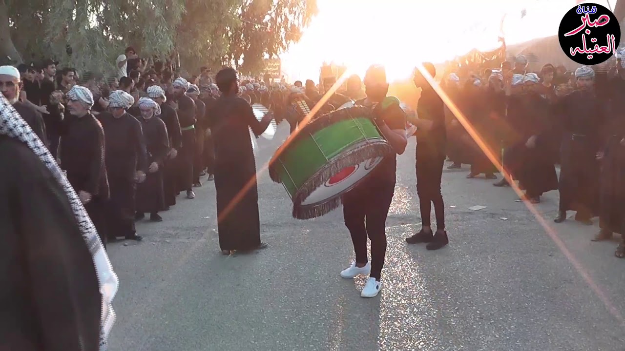 الجزء 2 من الزنجيل يوم 3 محرم1441ه موكب مدينة أميرالمؤمنين ع اهالي النهروان