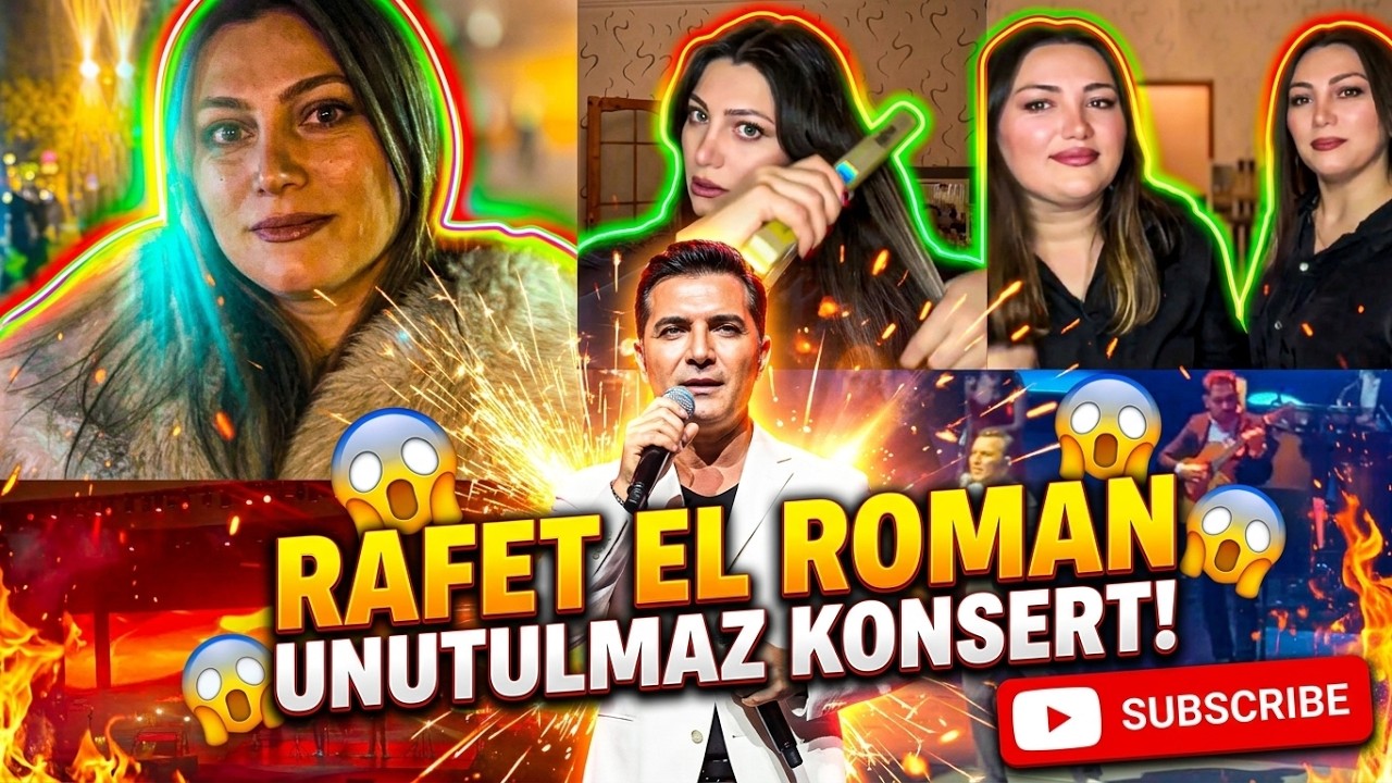 Bacımla Hazırlaşdıq, Rafet El Roman Konsertinə Getdik 🎤✨