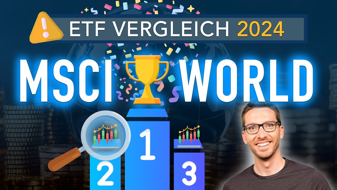 MSCI World ETF Vergleich 2024 ✅ Bester MSCI World ETF 2024 Sparplan