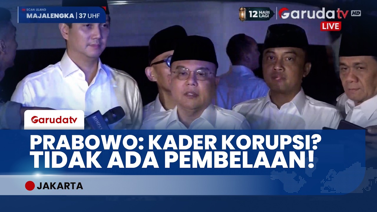 Instruksi Keras Prabowo di HUT ke-18 Gerindra: Kader Wajib Dekat Rakyat & Haramkan Korupsi!